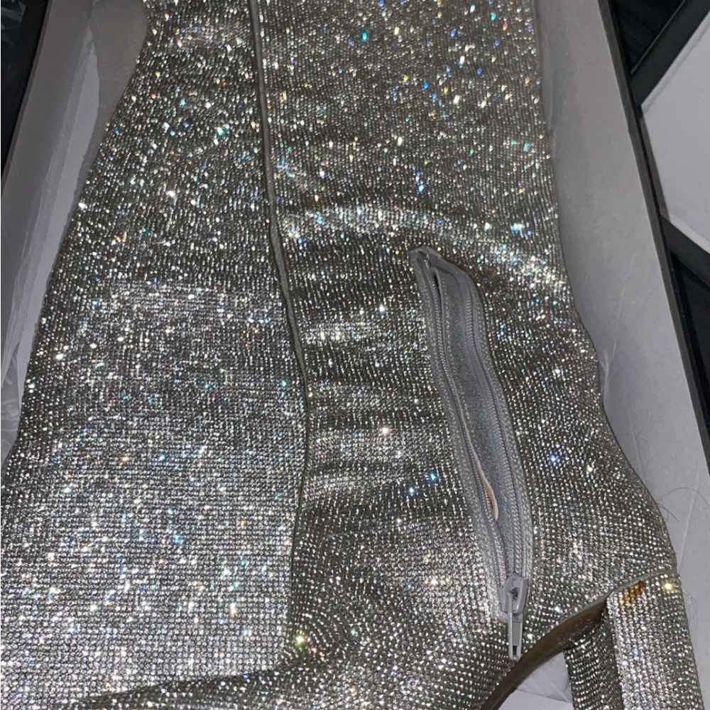 Inc International Concepts Phebe Over the Knee Rhinestone Boots